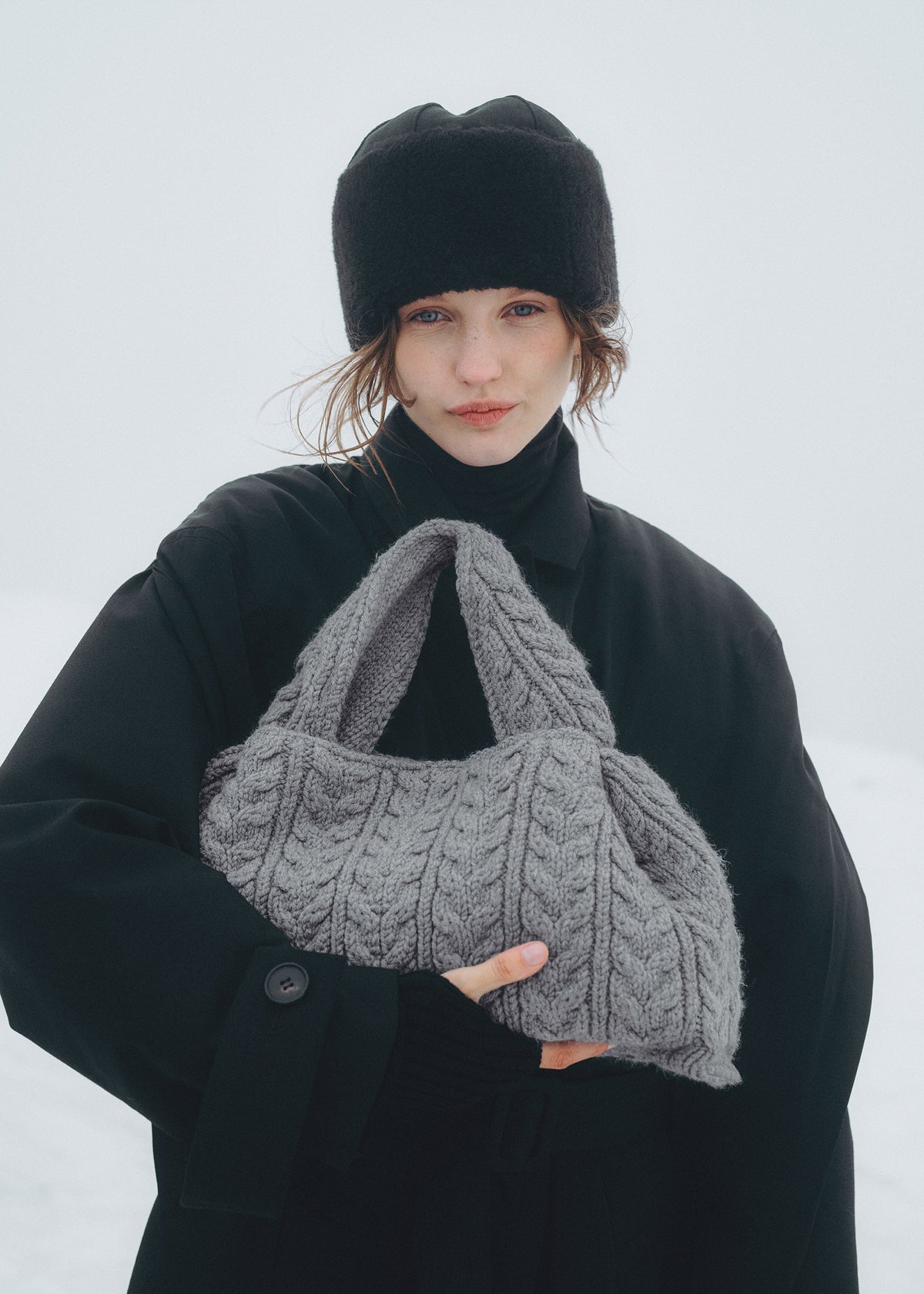 Numéro Neuf Large - Merino Stone