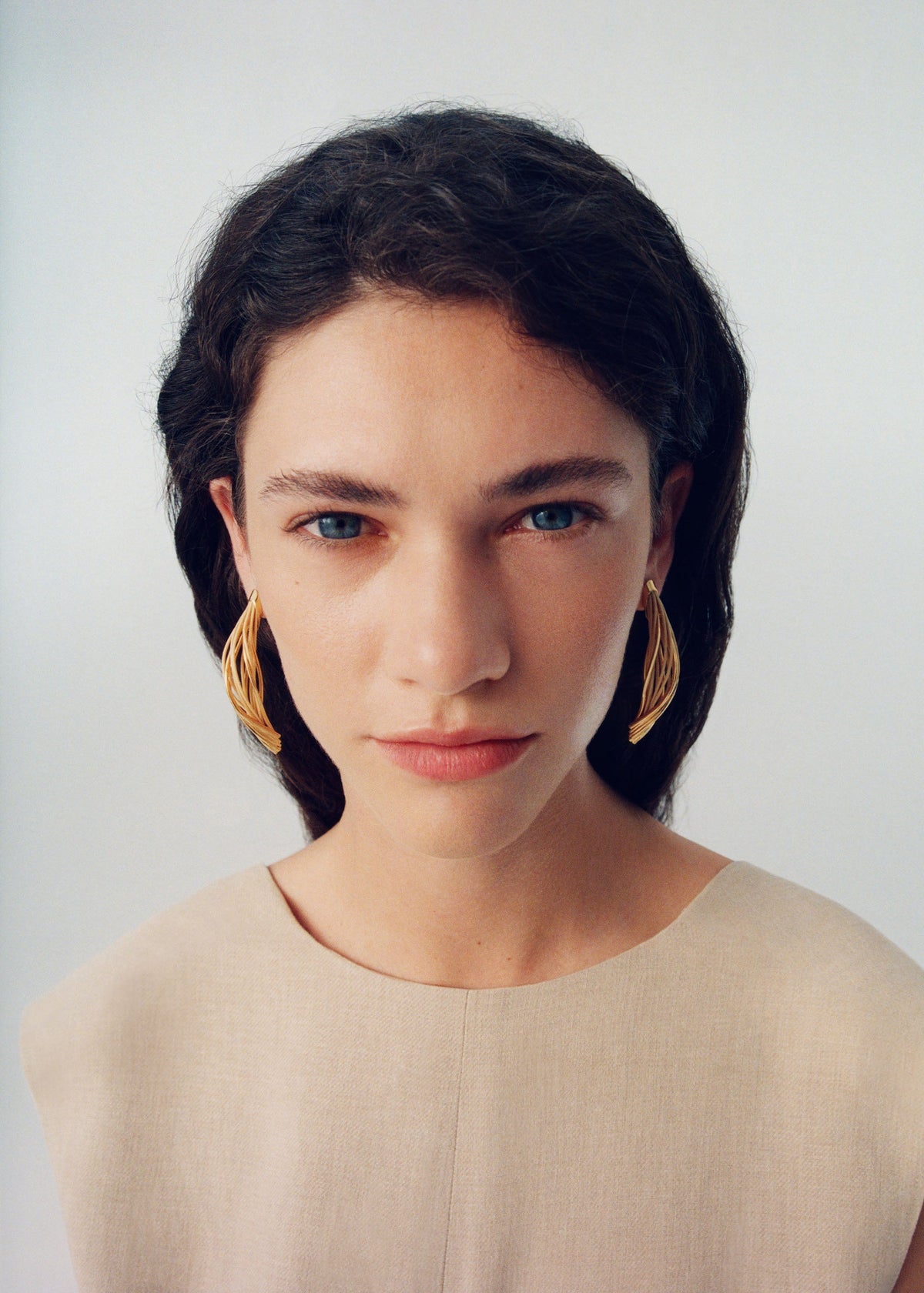 Rozo Drop Earrings - Rattan