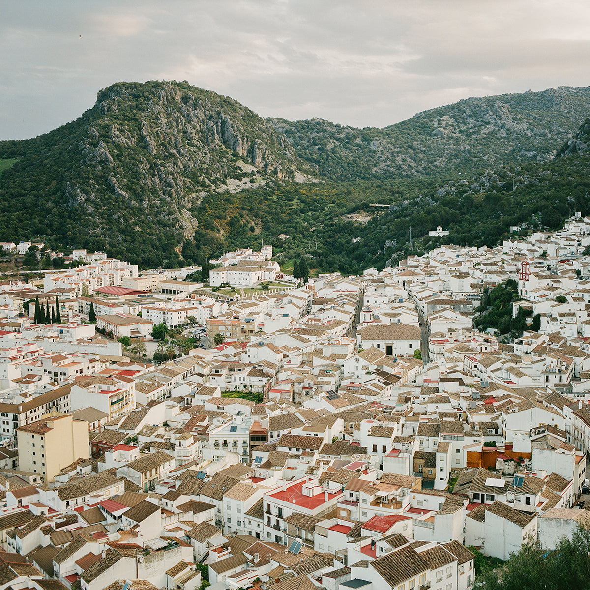 Ubrique and its mountains